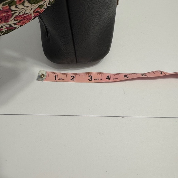 Montana West Black Crossbody Bag w/ Embroidered Strap – Vegan Leather Purse - Picture 10 of 10